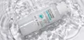 Facial toner photographed with water